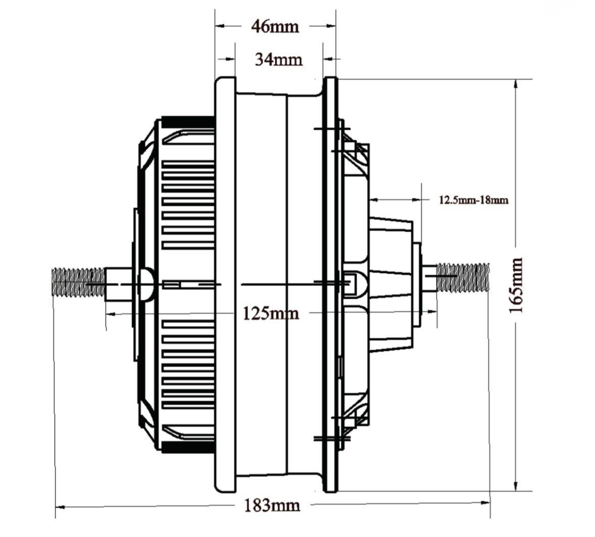 Lonnyo High Performance Hub Motor – 60H / 65H "Preorder"